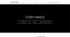 Desktop Screenshot of coryhance.com